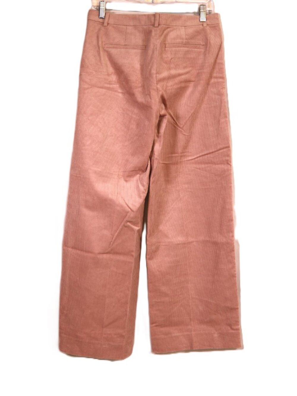 NWT J.Crew Wide-Leg Trouser in Mineral Pink Stretch Corduroy - Picture 6 of 6